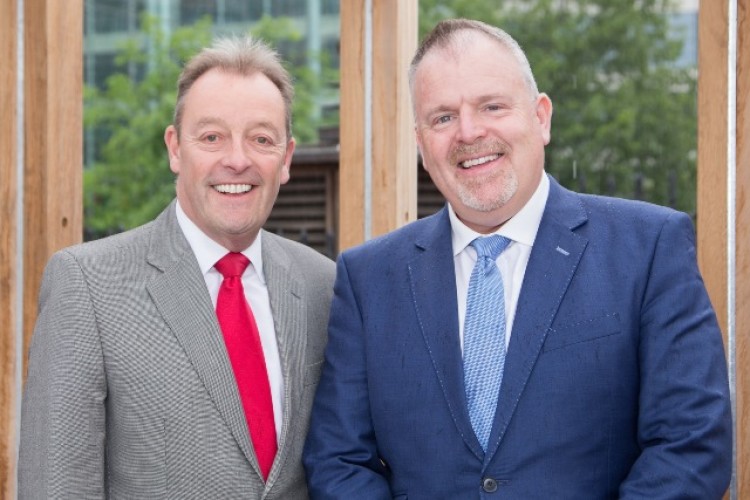 United Living chief executive Ian Burnett (left) is standing down; Fastflow chairman and chief executive Neil Armstrong (right) is running both businesses now