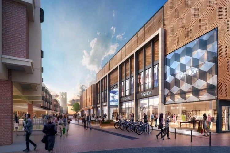 CGI of the revamped King&rsquo;s Walk 