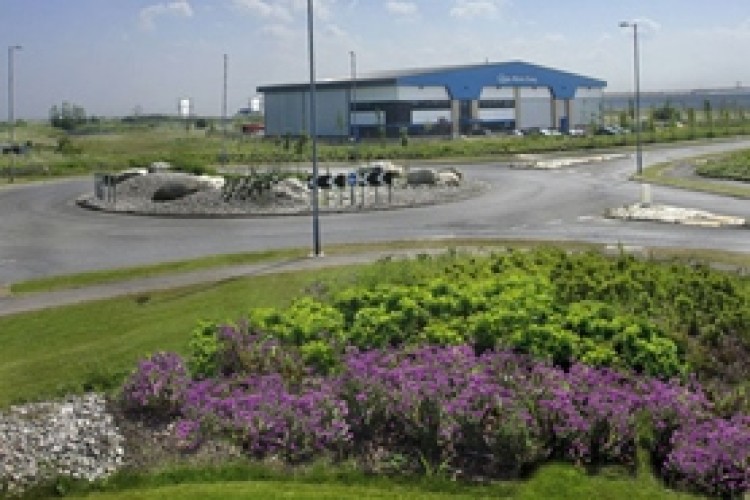 Queens Meadow Business Park in the Tees Valley enterprise zone is set to get a new service road