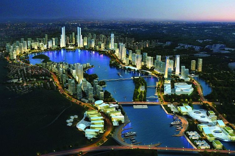 Meixi Lake Eco-City, China