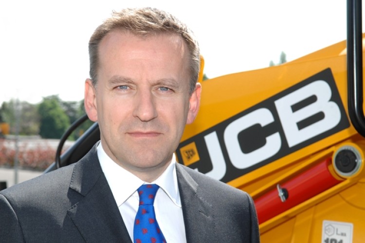 JCB chief executive Graham Macdonald