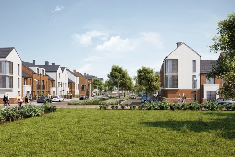 CGI of the Ransome Road development