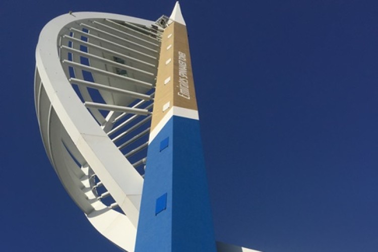 The Emirates Spinnaker Tower in Portsmouth