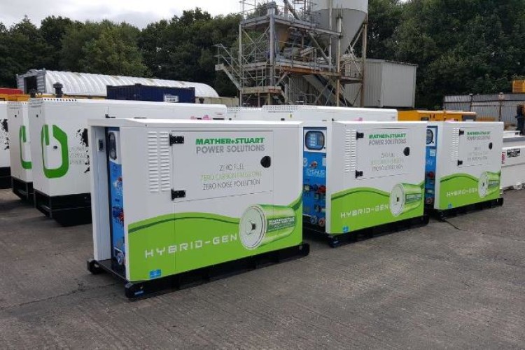Mather+Stuart has more than 2,000 generators in its hire fleet