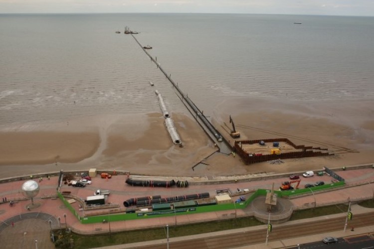 Murphy completed the Harrowside outfall last year