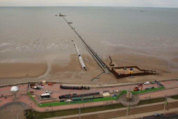 Murphy completed the Harrowside outfall last year