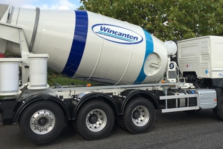 Wincanton will deliver half a million cubic metres of Hanson concrete a year