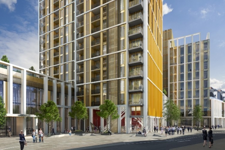 Image of the tower blocks coming to Woking