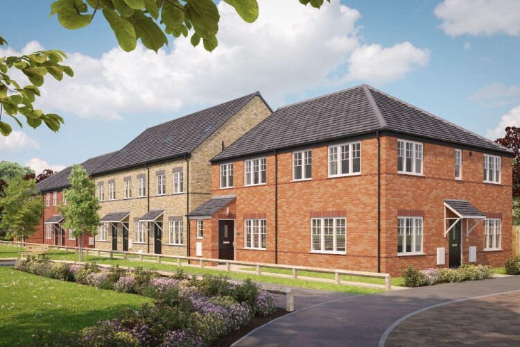 artist's impression of Hackett Grange 