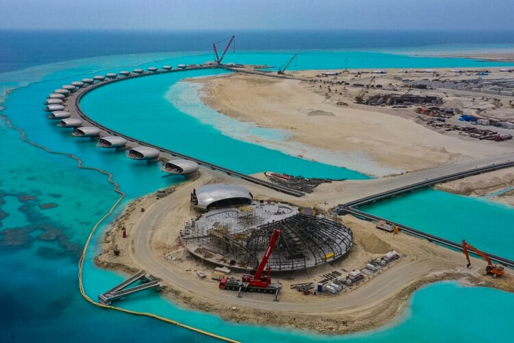 Sheybarah Island resort takes shape