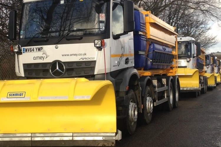 Gritting and winter maintenance could be affected it the dispute escalates