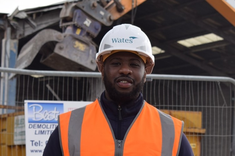 Mo, Wates' first prisoner-employee, is now a free man and in full-time work