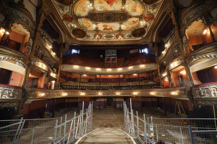 The auditorium of Belfast&rsquo;s Grand Opera House  