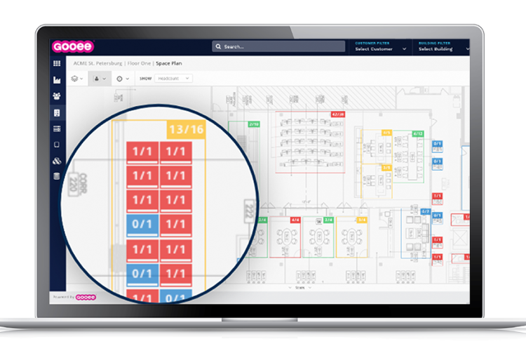 Gooee provides a single-pane view of a building's systems