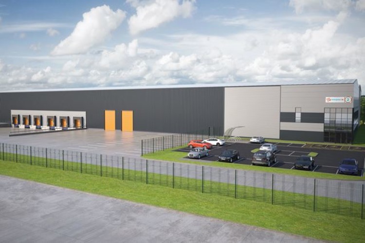 Unit 2 on the Enterprise 36 Business Park in Tankersley is due for completion in March 2020 