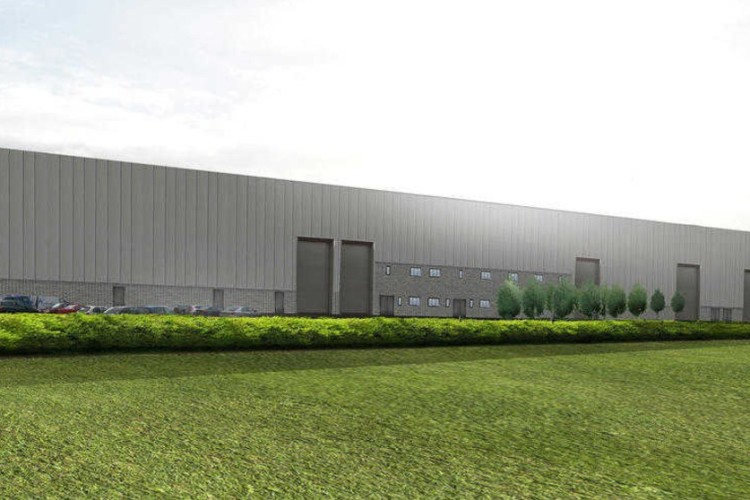 Artist's impression of the Belfast EfW plant