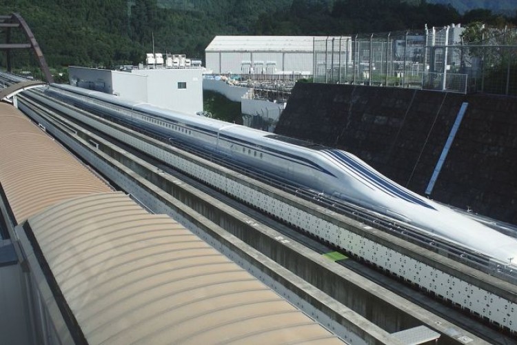 The world record for a maglev train is 374mph
