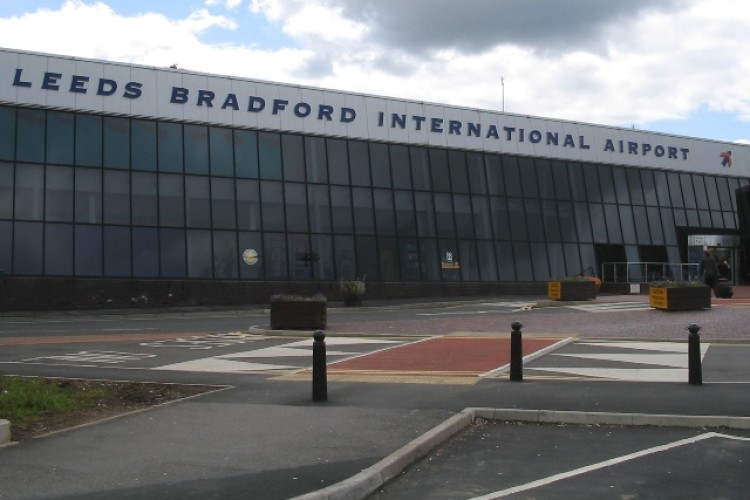 Passenger numbers are on the rise at Leeds Bradford
