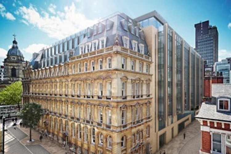 CGI of how 55 Colmore Row will look