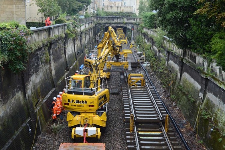 Lowering the track