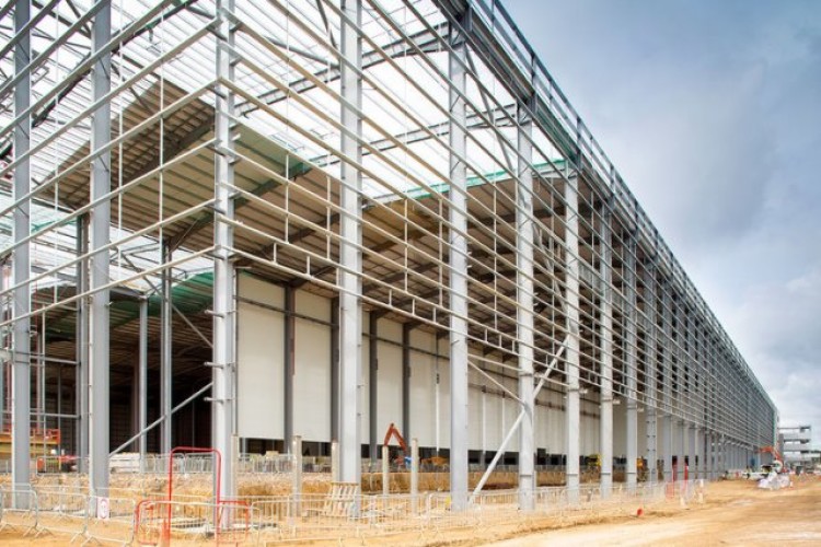 Billington has supplied 5,000 tonnes of structural steel for a Next warehouse in Doncaster 
