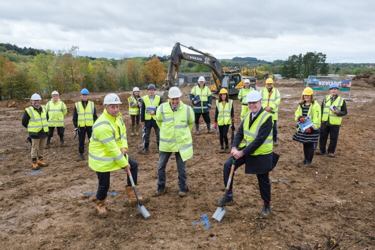 Photocall for Signal Park ground-breaking