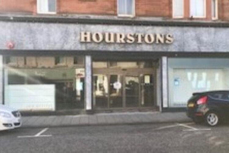 The former Hourstons store forms part of the plan