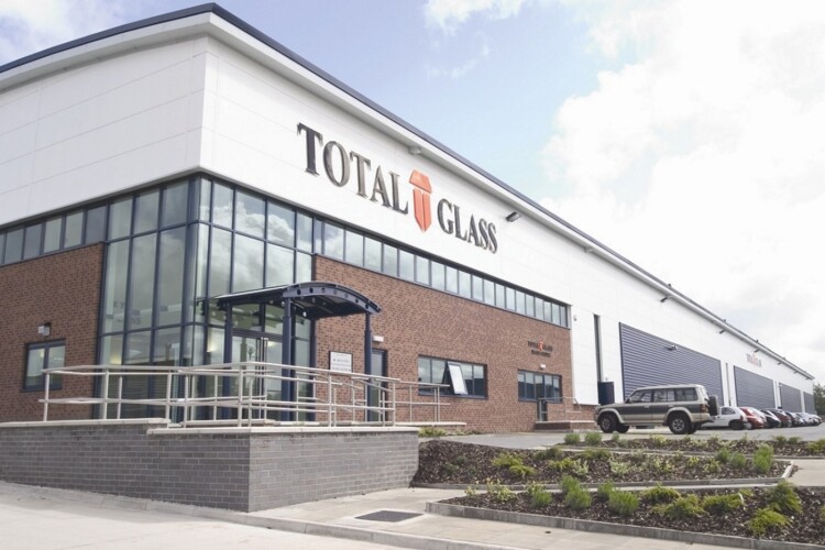 Total Glass premises on Knowsley Business Park 