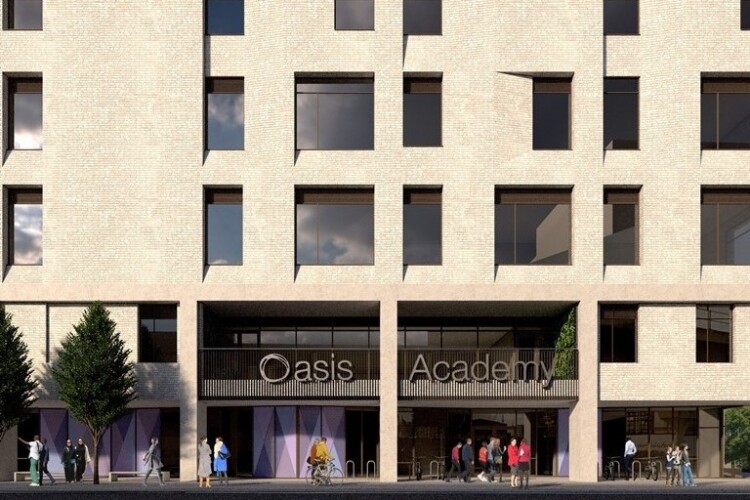 Oasis Academy Silvertown architect is Rivington Street Studio