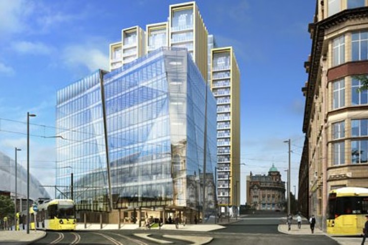 700 apartments are to be built on the former Exchange Station site in Manchester 
