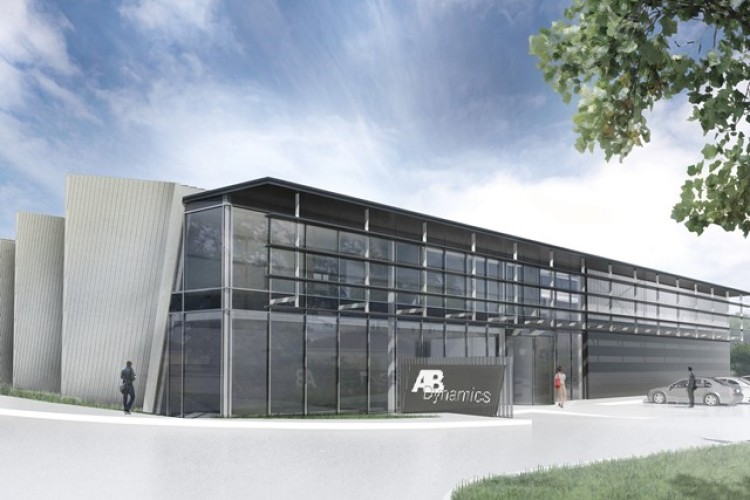 AB Dynamics' new factory has been designed by SRA Architects