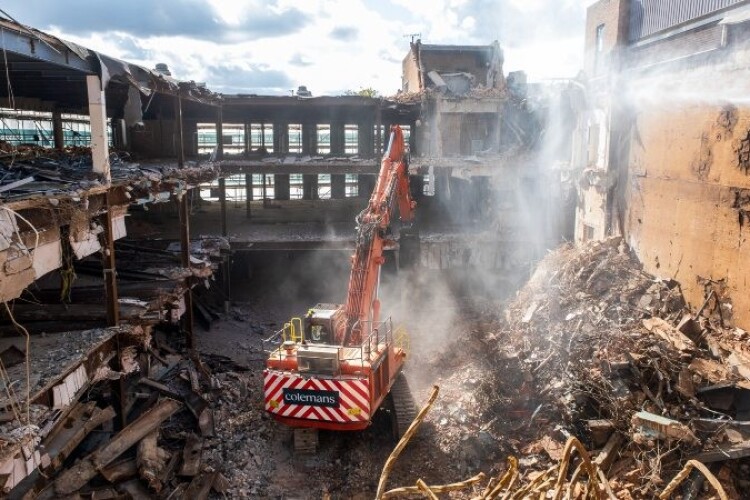 Colemans is bringing down Northanpton's old M&S and BHS 