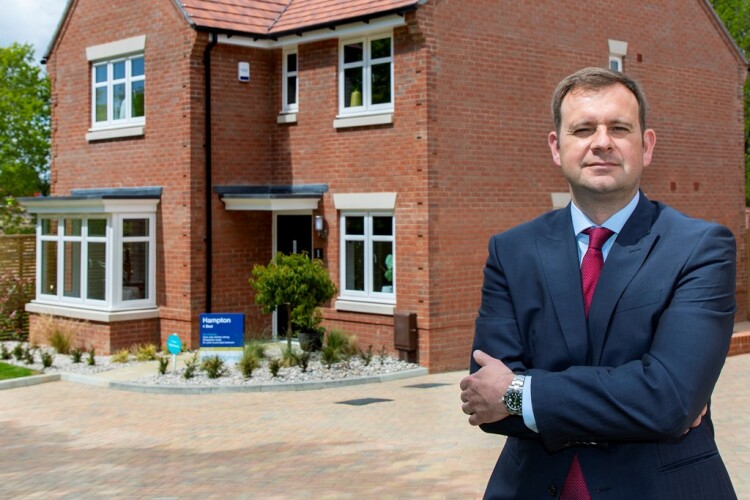 Miller Homes chief executive Stewart Lynes 