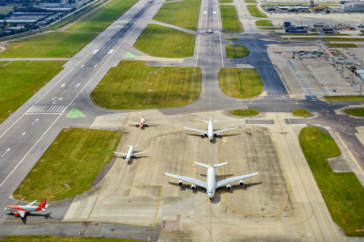 Gatwick's northern runway is to be moved 12 metres north to allow dual runway operations