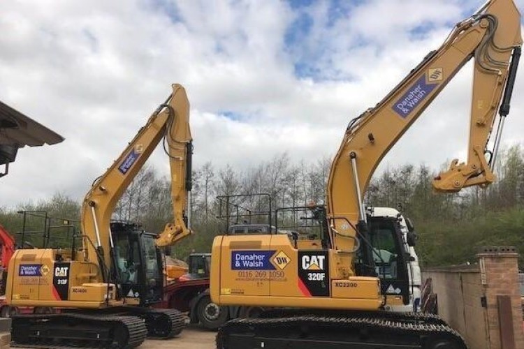 Danaher & Walsh's new arrivals include seven Cat 320 excavators