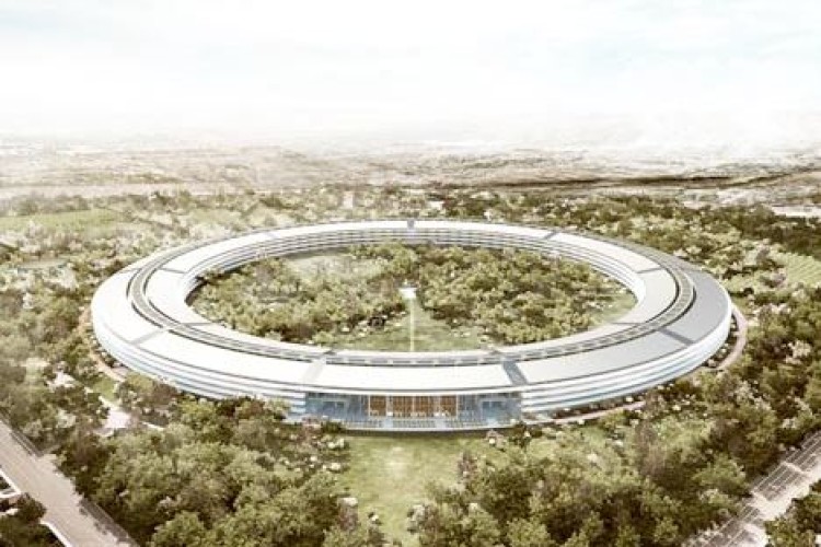 Apple's Campus 2 under construction