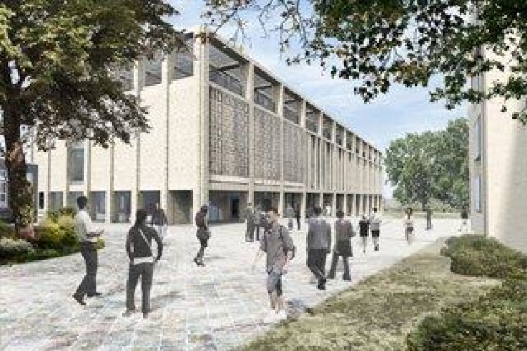 University of Roehampton's planned new library