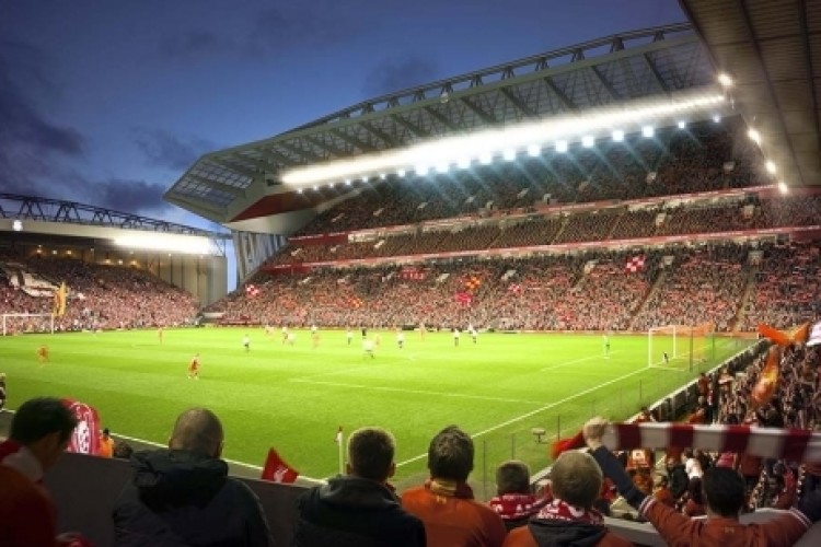 Anfield's Main Stand is being expanded