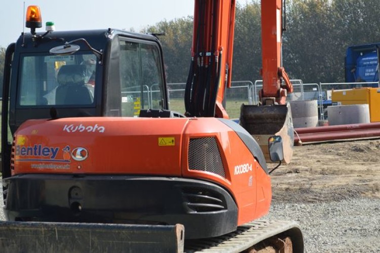 The Kubota KX080-4