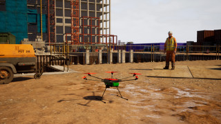 Immersive learning is used for delivering specific training, such as the use of drones for inspection 