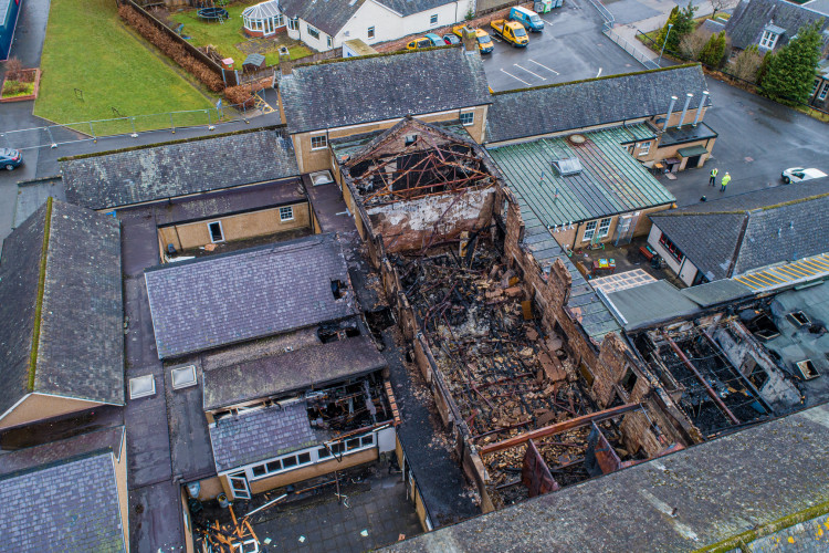 The fire in late November caused extensive damage