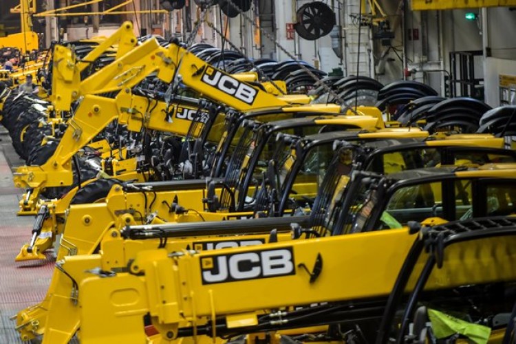 JCB is being forced to slow production