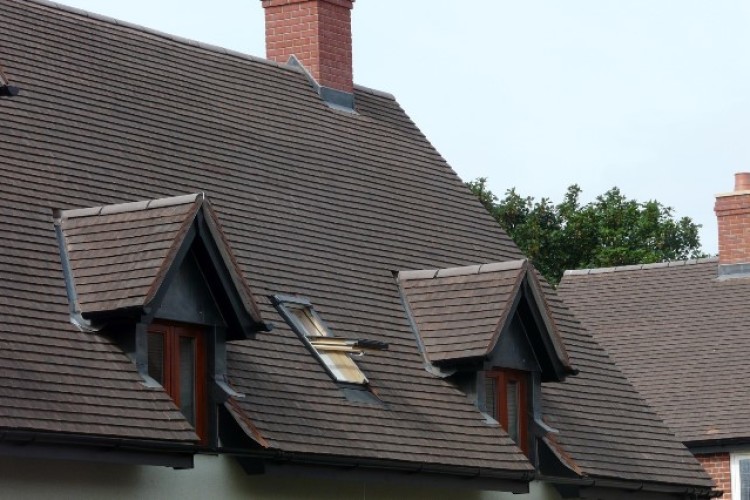 Roof tiles supplied by McCann