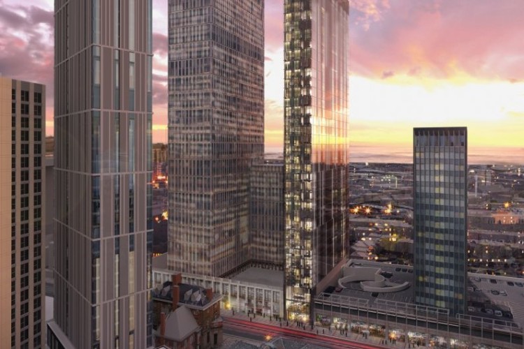 The high-rise at 211 Broad Street will be less than 10 metres wide