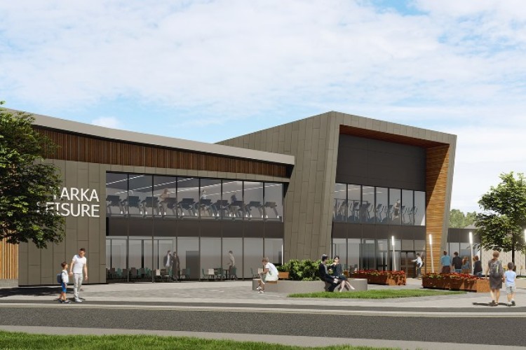 Image of Tarka leisure centre courtesy of Watson Batty Architects