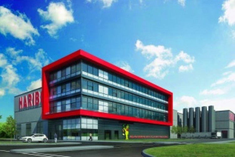 Artist's impression of the new factory
