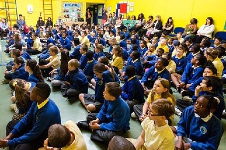 Calverton School is one of three in Newham to be extended and refurbished