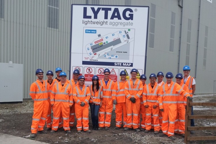 The Lytag team at Drax