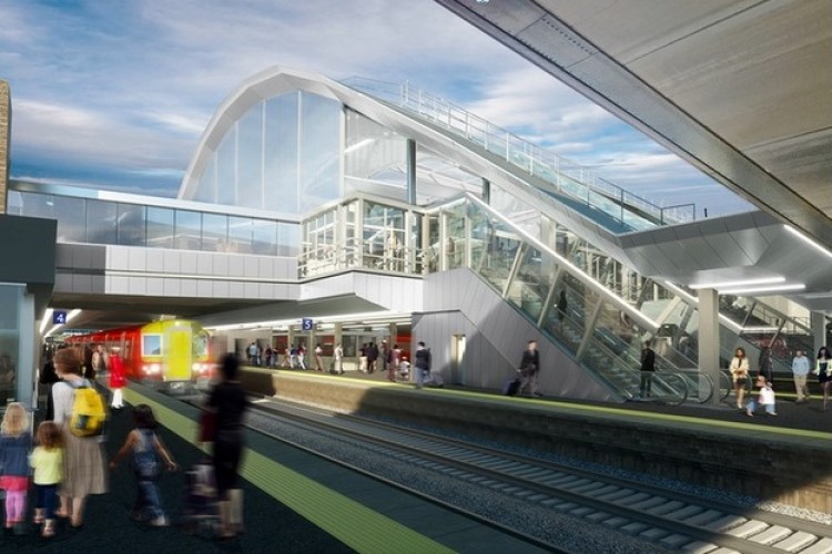 Department for Transport image of how the station will look