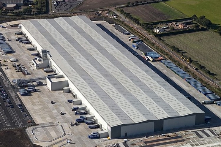 GMI previously built this Tesco warehouse at Fradley Park
